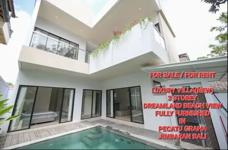 FOR SALE BRAND NEW SEA VIEW  VILLA PECATU GRAHA - Image 2 of 10