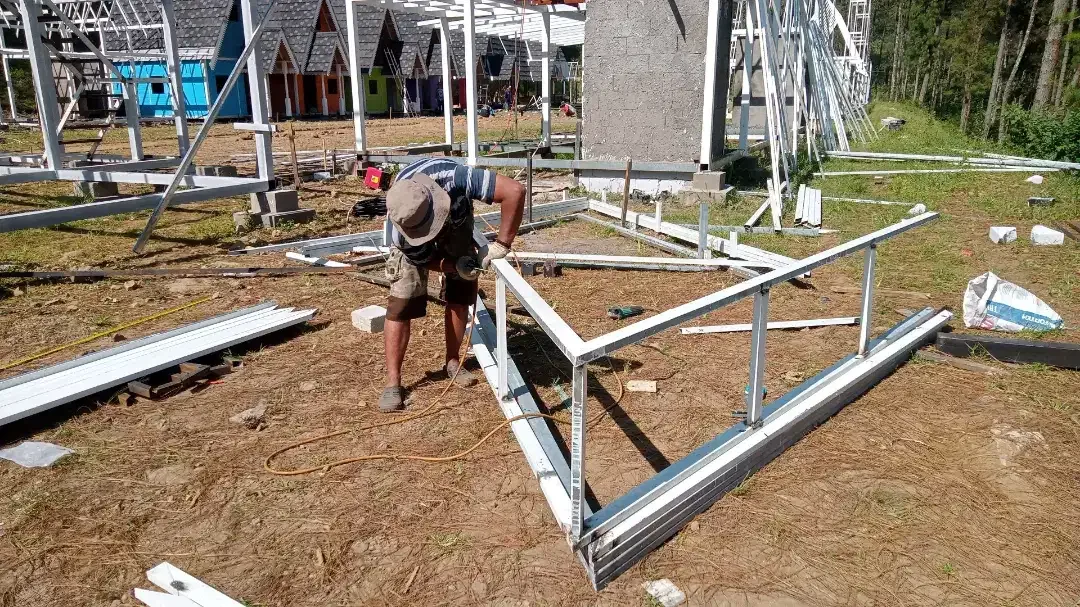 Kusen jendela aluminium besi kayu - Image 3 of 10