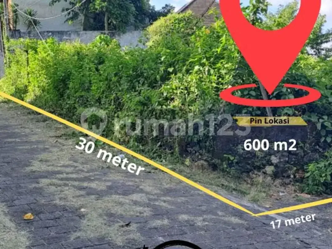 Dikontrakkan Tanah Plot Kecil Sangat Strategis Kawasan Toyaning - Image 1 of 5