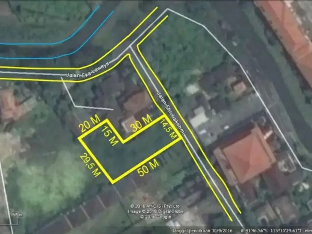 Tanah strategis cocok untuk Villa Shrie Lakshmi Sunset Road  Kuta - Image 1 of 5
