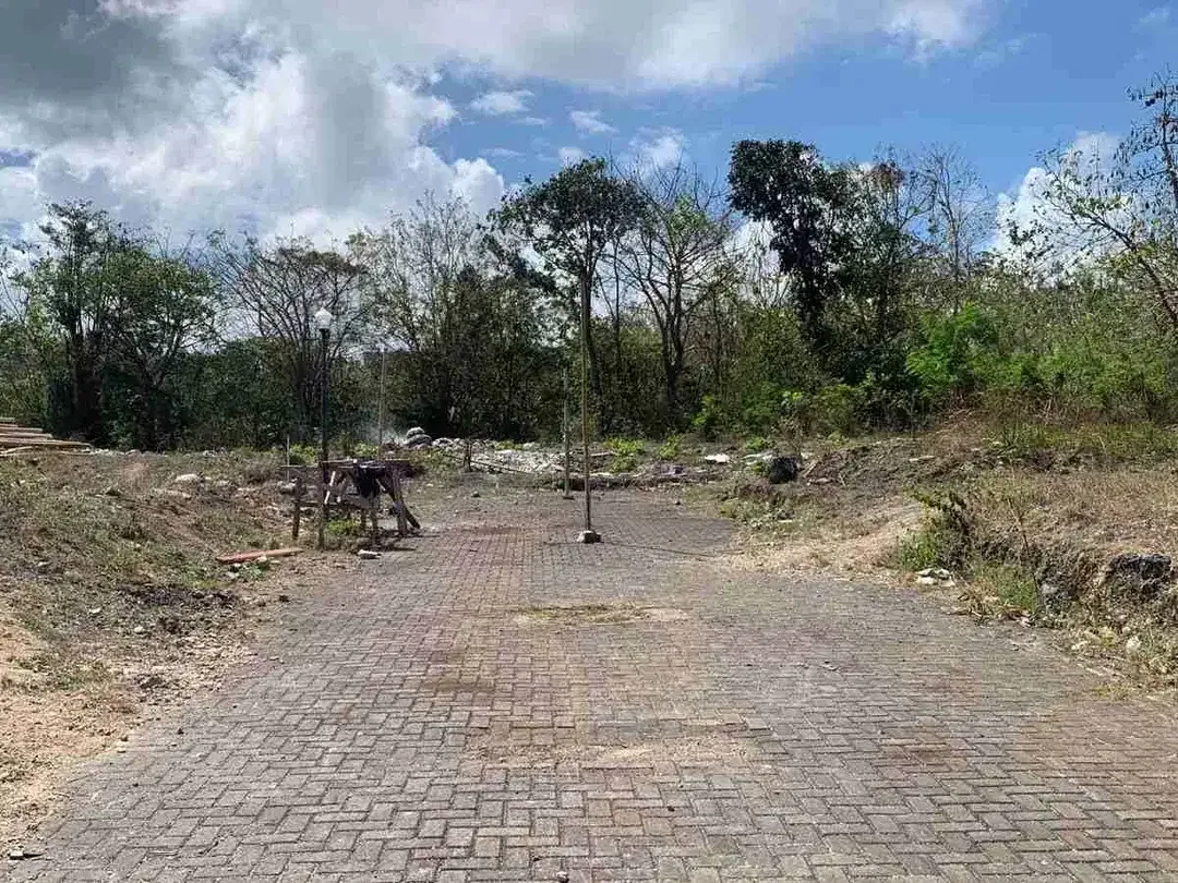 TANAH UNBLOCK VIEW DI DALAM CLUSTER ELIT VILLA AKSARA PECATU BALI - Image 3 of 5