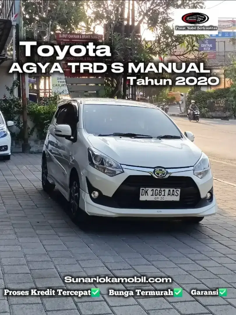 AGYA TRD S MANUAL 2020 ASLI BALI TANGAN PERTAMA SIAP PAKAI - Image 1 of 10