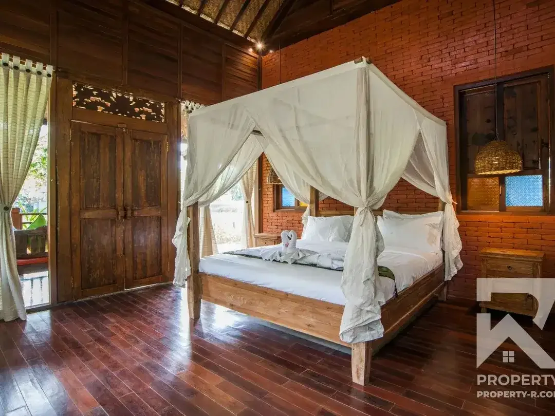 Vila 3 Kamar Tidur yang Santai dengan Pemandangan Hutan di Ubud Bali untuk Disewakan Leasehold - Image 8 of 10