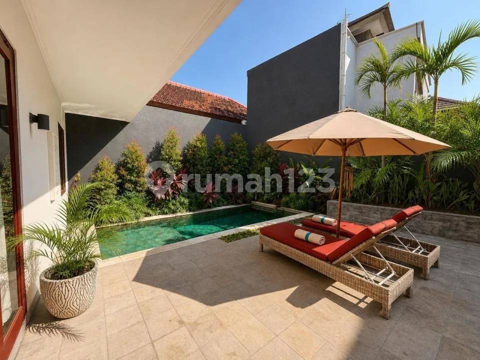 3 Bedroom Modern Villa With All Rooms Under One Roof For Monthly Or Yearly Rent In Batur Sari, Sanur West Side - Image 2 of 4
