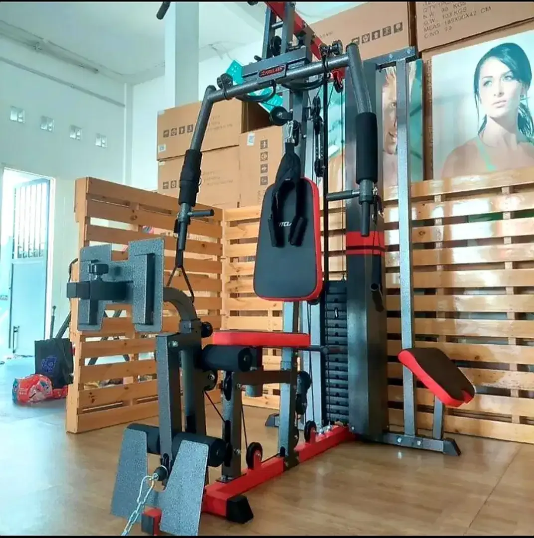 [ BISA COD ] PROMO Home Gym 3 sisi+Beban + Samsak - Image 3 of 3