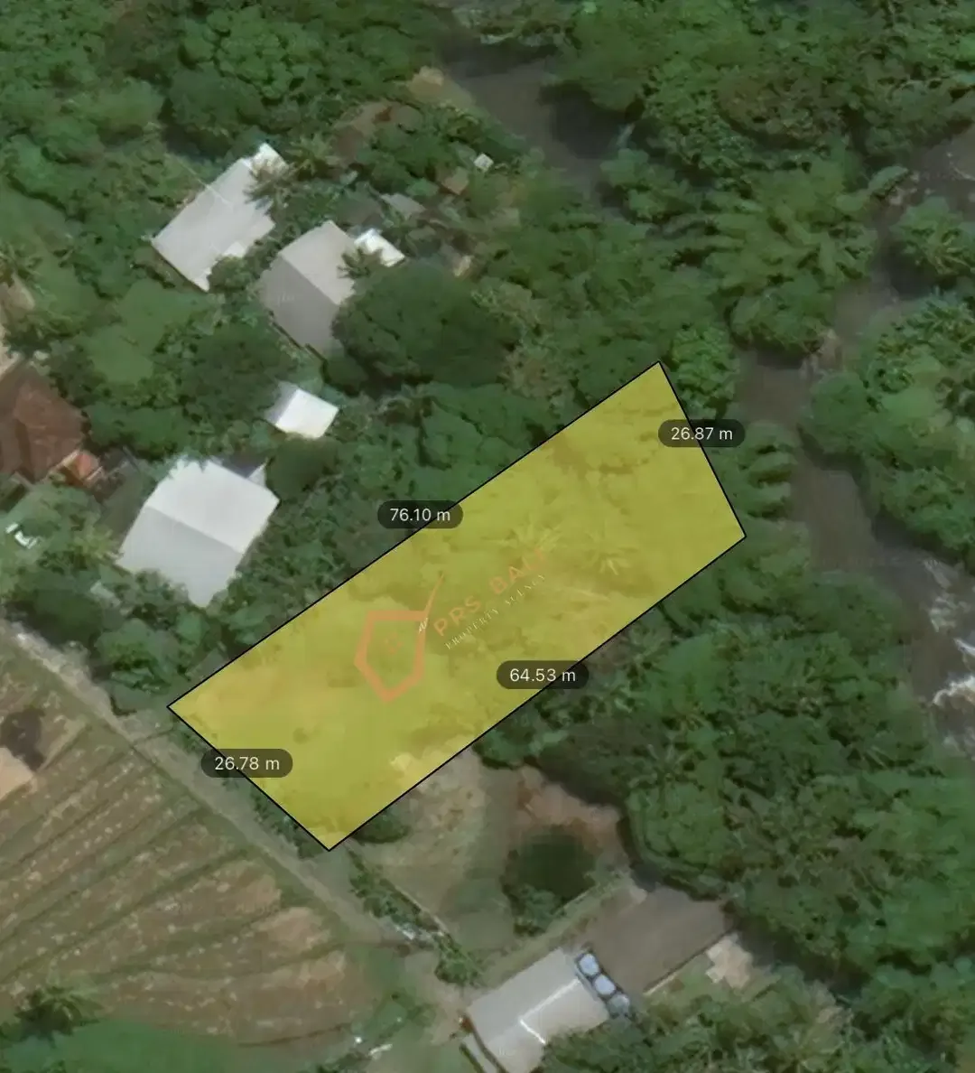 DIJUAL TANAH LOS SUNGAI NYANYI ZONA KUNING - Image 1 of 10