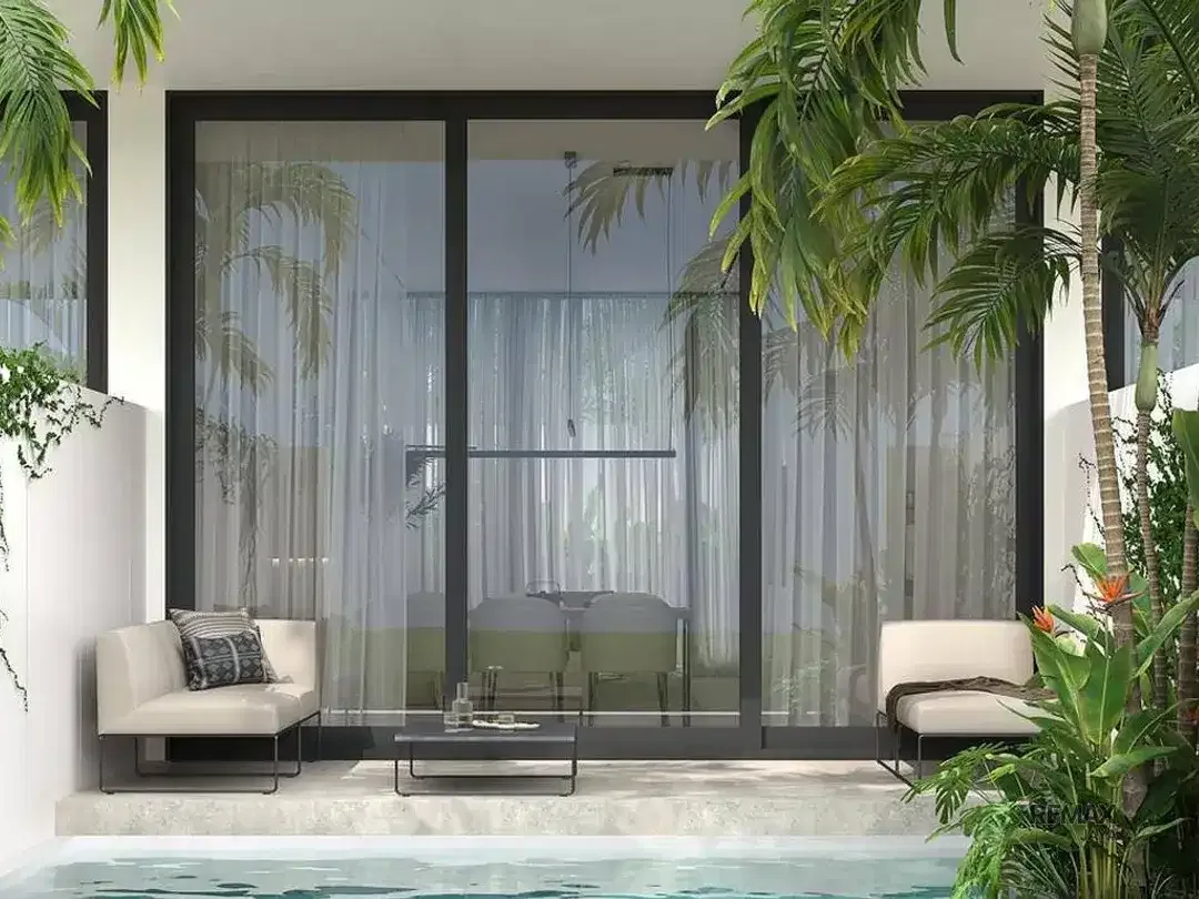Premium 2-Br Villa With Garden For 35-Year Leasehold In Canggu - Image 5 of 7