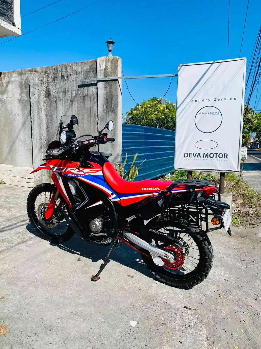 Crf rally 250 plat dk spek toring Deva motor - Image 9 of 10