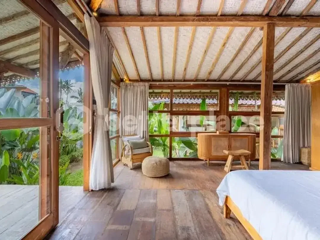 Two Terraces, One Pool, Endless Green — Authentic Joglo 2-Bed Villa Moments from Ubud's Cafés and Yoga Studios - Image 9 of 10