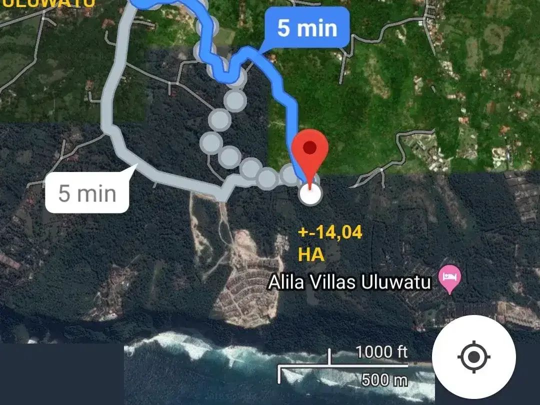 Dijual Tanah Tebing Pecatu Kuta Selatan - Image 5 of 9