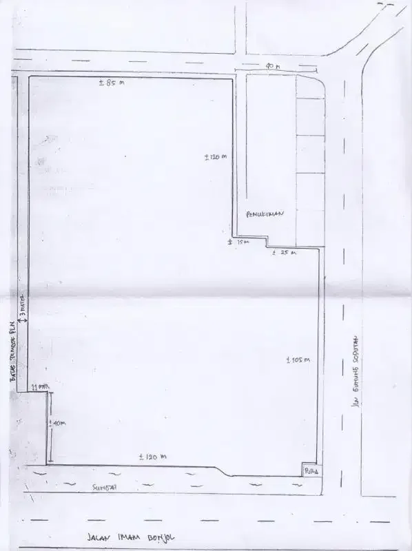 DIJUAL TANAH  DI JALAN RAYA KUTA - Image 5 of 6