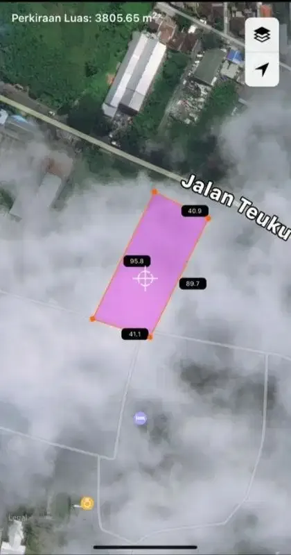 Dijual Tanah Jalan Utama Teuku Umar Barat - Image 6 of 7