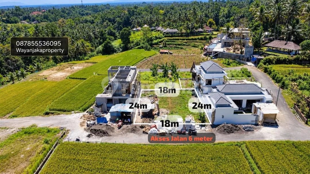Dijual Tanah Premium - Ubud SHM Zona Pariwisata - Image 3 of 4