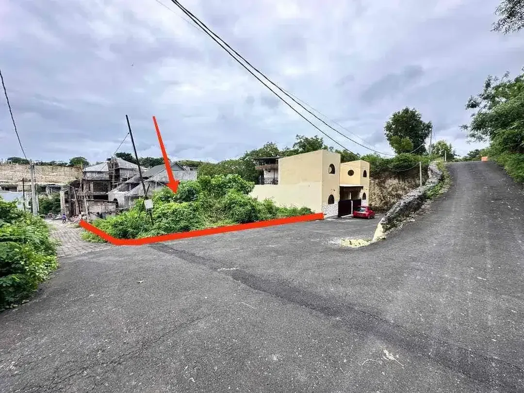 Tanah Hook 200 m2 Kawasan Villa Dekat Pantai Pandawa - Image 9 of 10