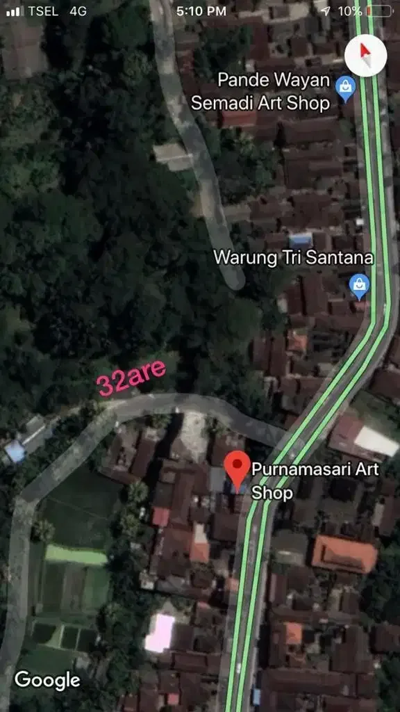 Dijual Tanah 38 are Daerah Tegalalang - Image 8 of 10