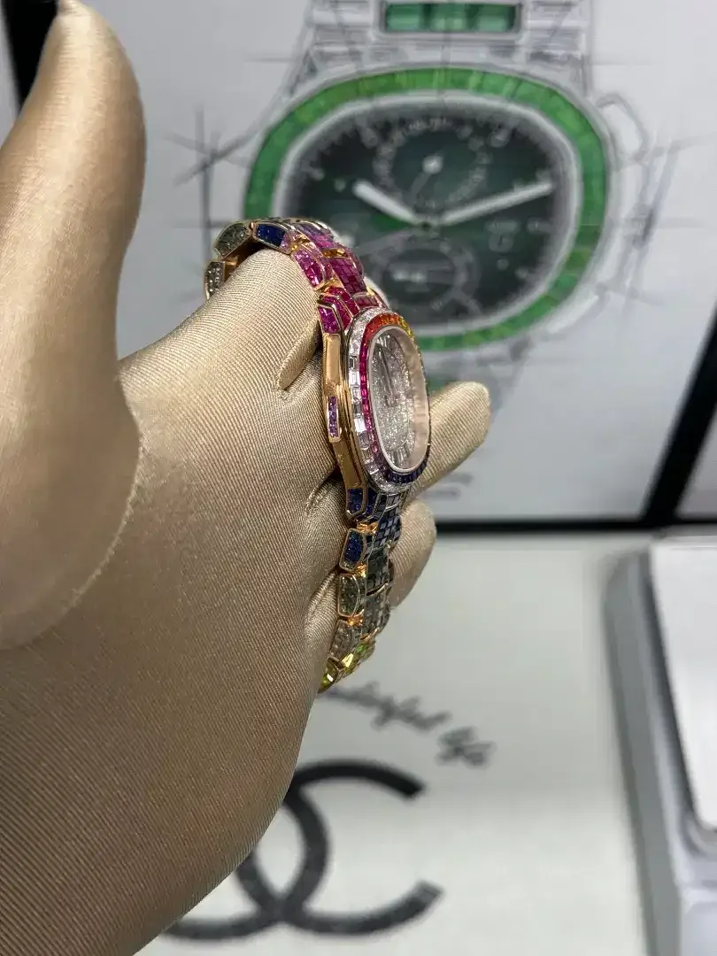 NEW LIMITED EDITION PATEK PHILIPPE GRAND COMPLICATION DIAMOND - Image 9 of 10