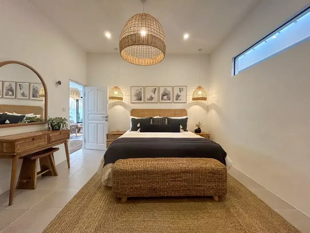 Villa Boho 2 Kamar Tidur dengan Furnish Lengkap di Seminyak Bali, Dijual Hak Sewa - Image 10 of 10