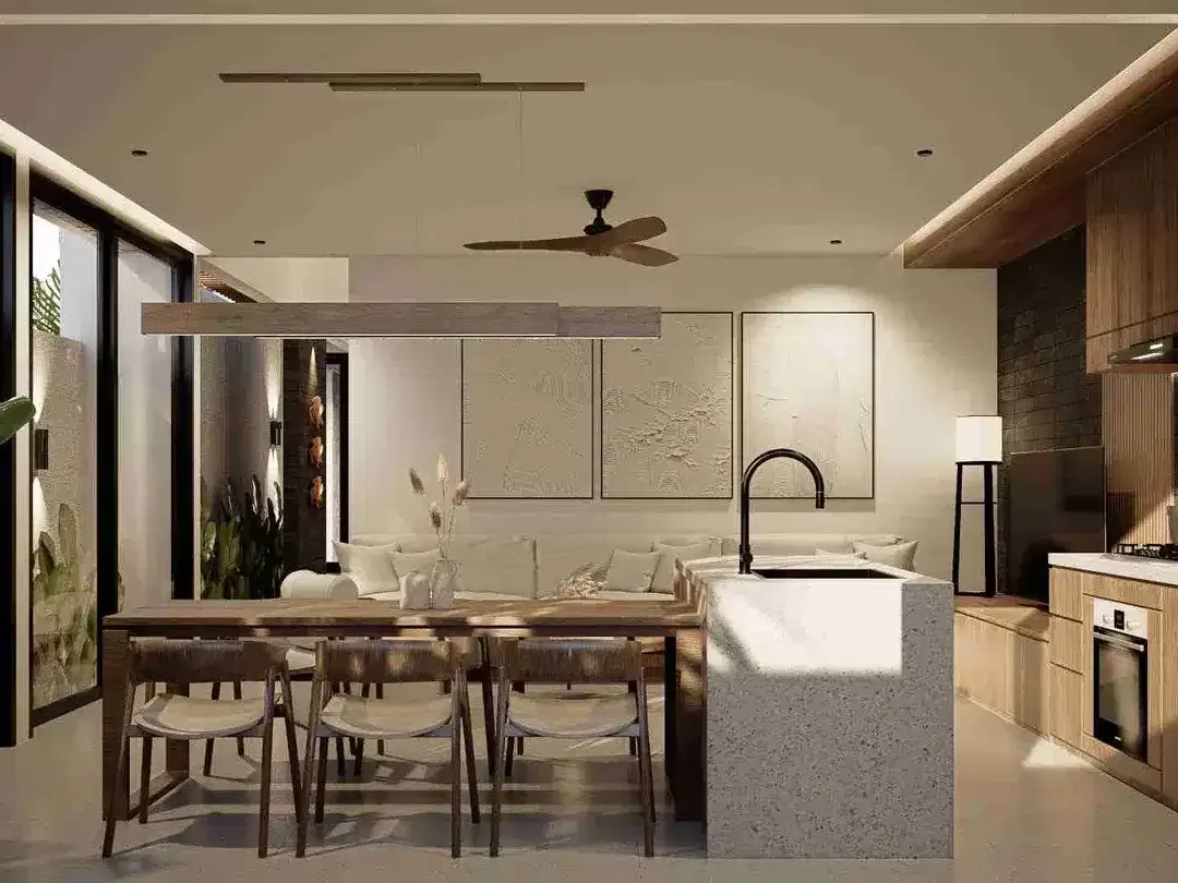 DIJUAL VILLA EKSLUSIF HANYA 3 UNIT AREA RENON - Image 9 of 10