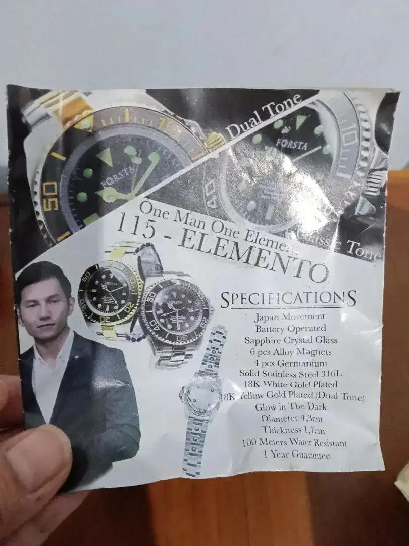 Jam Tangan Kesehatan Forsta - Image 6 of 7