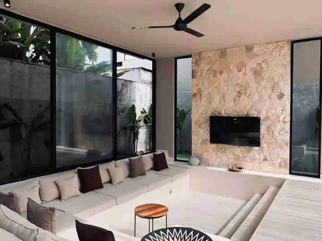DISEWAKAN VILLA MEWAH FULL FURNISJ DEKAT PANTAI BRAWA LS - Image 6 of 10
