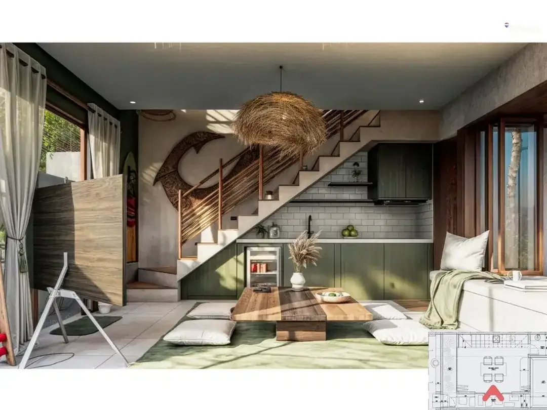 Kompleks Villa 5 Unit dijual, area Kemenuh-Ubud. - Image 2 of 10