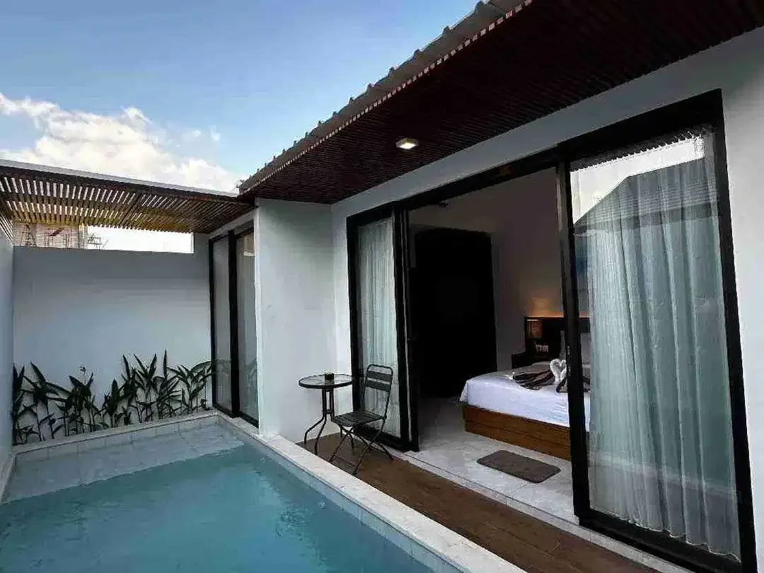 Villa Modern Minimalis 2 Kolam Renang di Umalas - Image 1 of 10