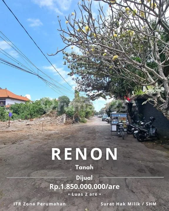 Super Strategis Tanah Premium Jalan Pemuda Renon Denpasar - Image 1 of 4