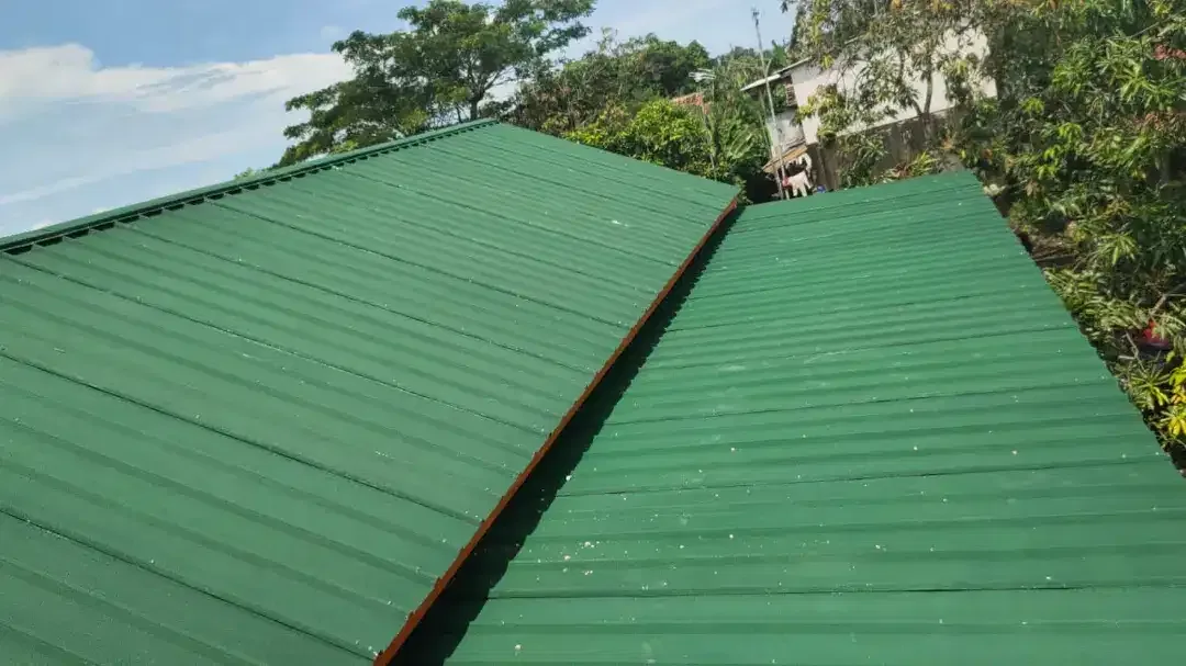 Kanopi , kanopi Baja ringan, Rangka baja, Canopy besi plafon PVC - Image 3 of 7