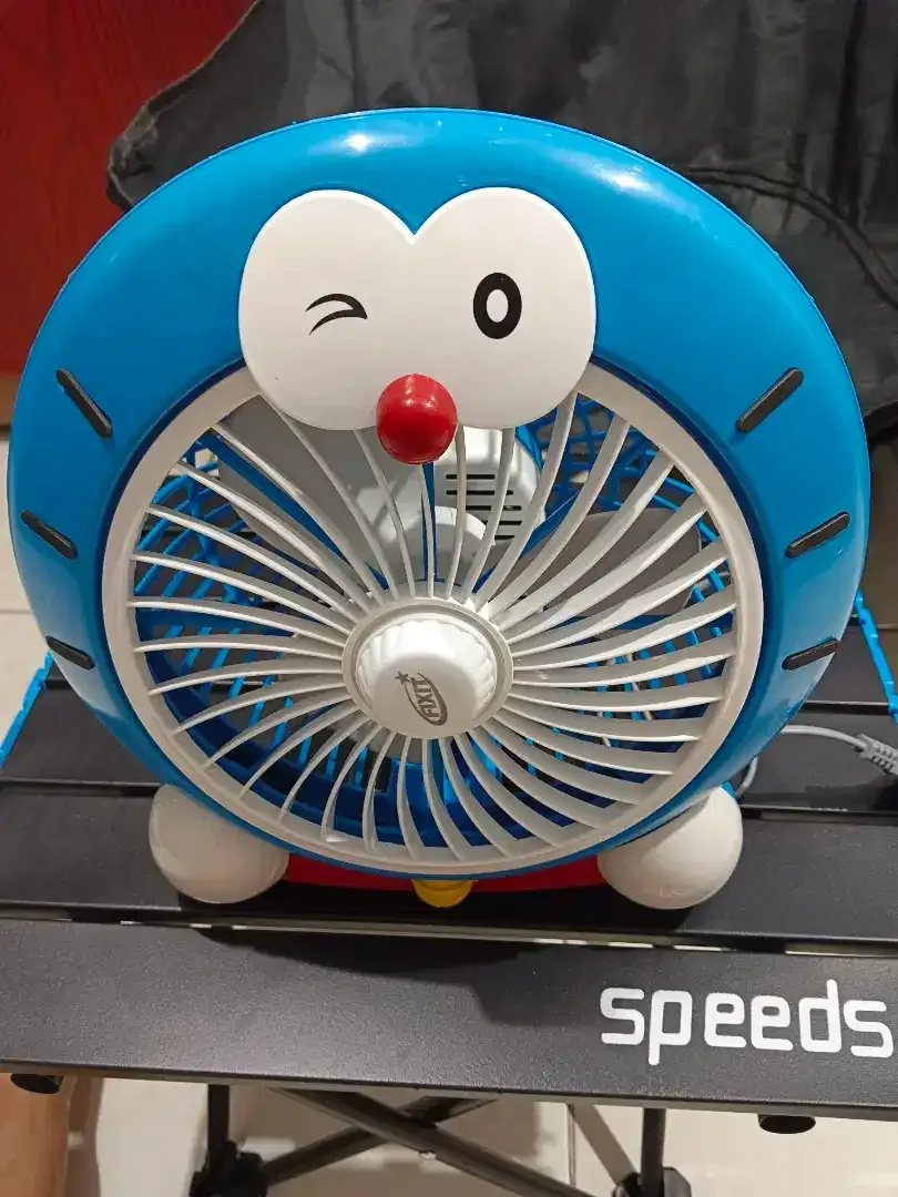 100RB BARU-Kipas Angin Karakter Doraemon 25Watt 2kecepetan kencang - Image 2 of 4