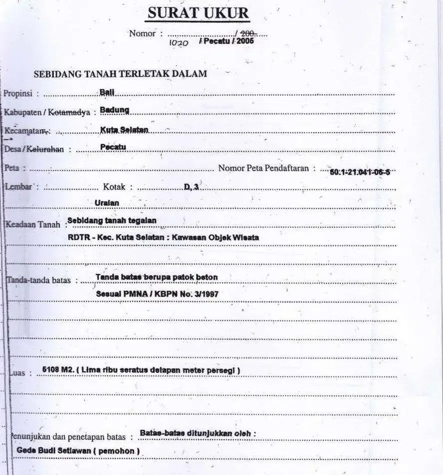 Dijual tanah tebing suluban - Image 3 of 10