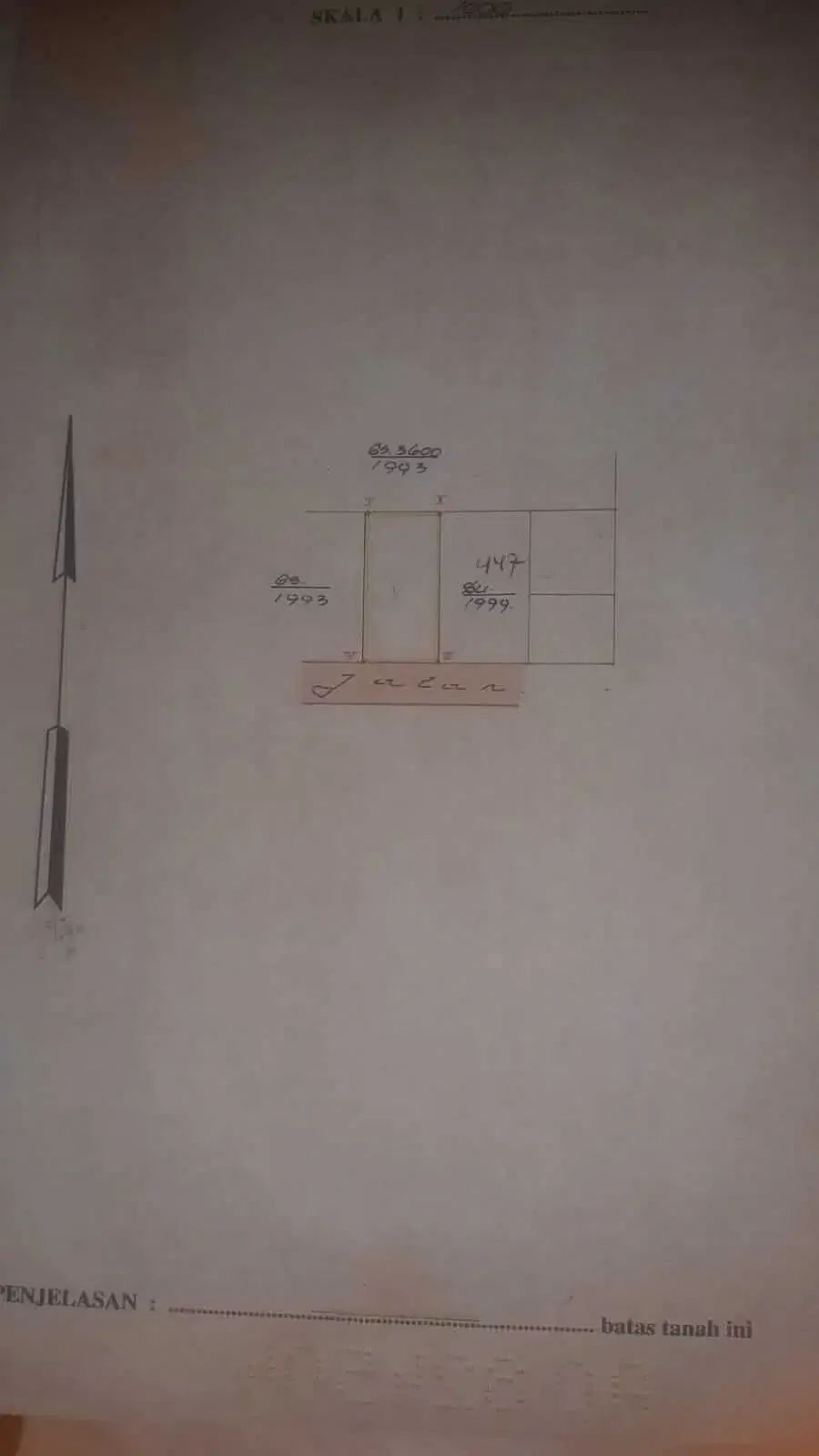 DIJUAL TANAH DI JALAN MUDING DI DENPASAR BARAT - Image 3 of 3