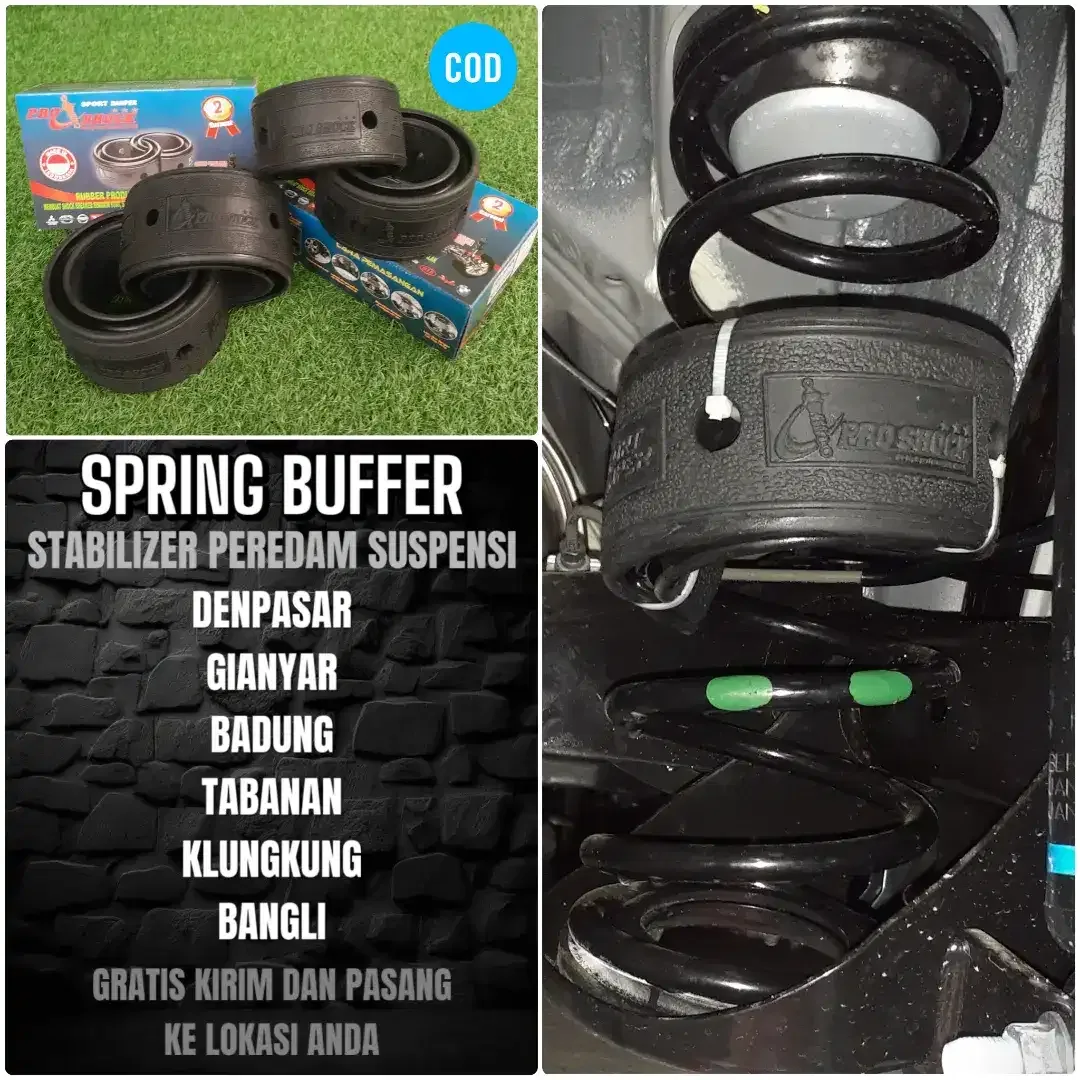 KARET SPRING BUFFER/DUMPER STABILIZER PEREDAM GUNCANGAN SUSPENSI MOBIL - Image 8 of 8
