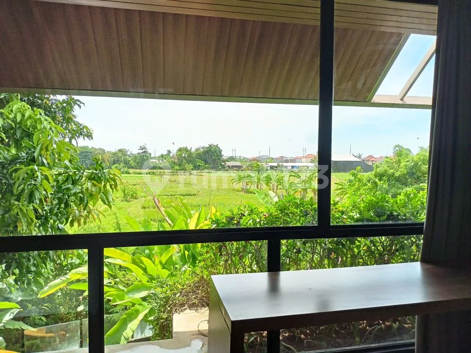 Villa Tropical View Sawah Furnished di Sanur Dekat Pantai - Image 3 of 4