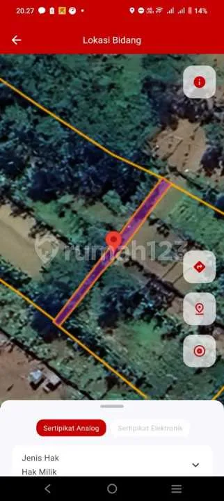 Tanah Dijual di Payangan Ubud Dekat Botanical Garden Gianyar - Image 4 of 4