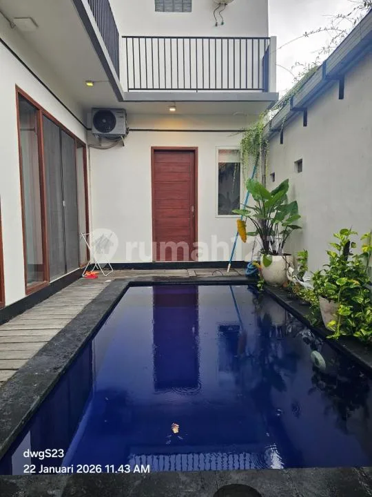 Villa Strategis Dgn Pool Furnish Dkt Pantai Berawa Padonan Canggu - Image 1 of 4