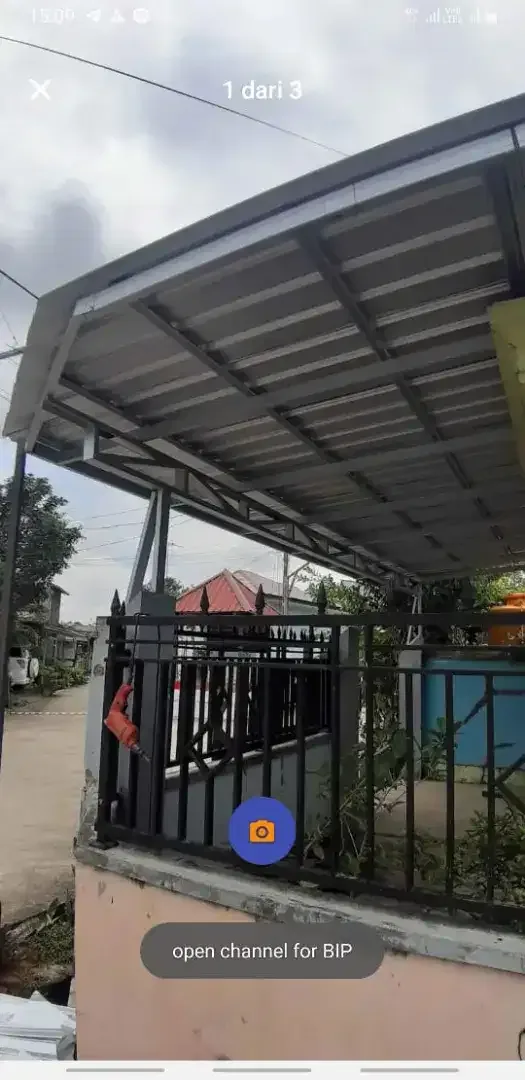 Spesialis pemasangan kanopi baja ringan galvalum terpasang rapi - Image 7 of 8