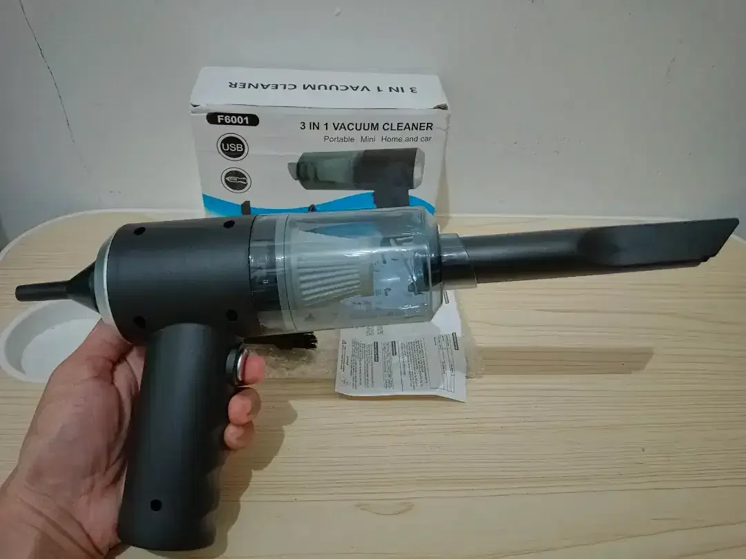 Promo 50rb Vacuum Cleaner mini 3in1 bisa(menghisap,meniup,memompa)BARU - Image 4 of 4