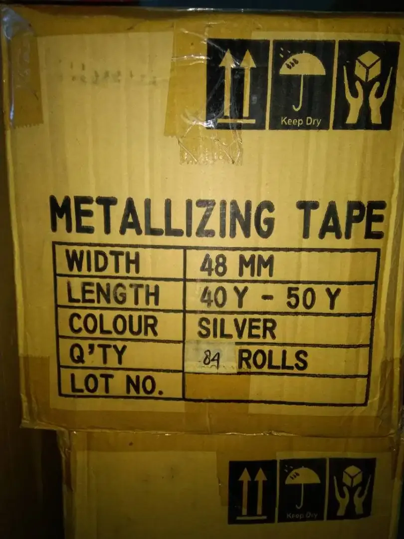 Metalizing Duct Tape (Untuk lapisan luar pipa AC - BUKAN LAKBAN !) - Image 4 of 6