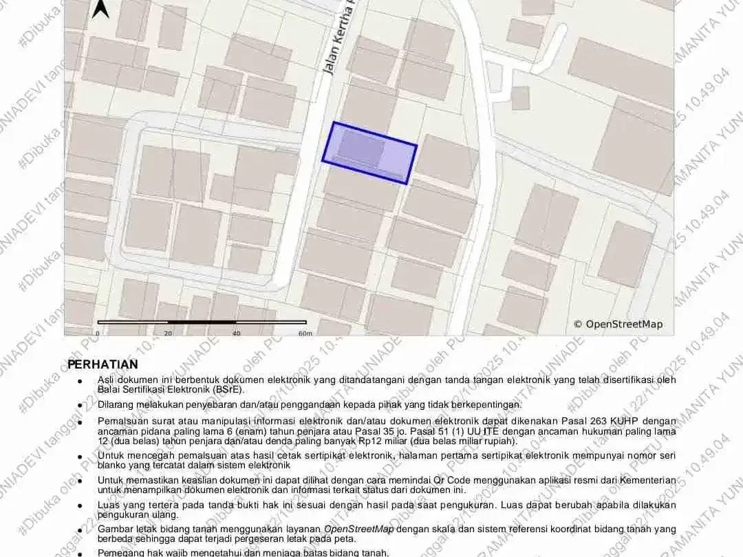 Di jual tanah di perumahan Petasikan ,Sidakarya, Denpasar, Bali - Image 3 of 3