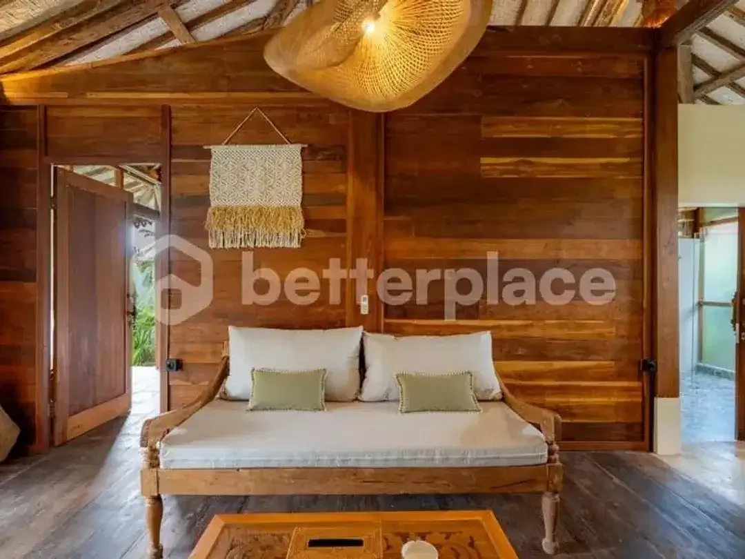 Two Terraces, One Pool, Endless Green — Authentic Joglo 2-Bed Villa Moments from Ubud's Cafés and Yoga Studios - Image 3 of 10