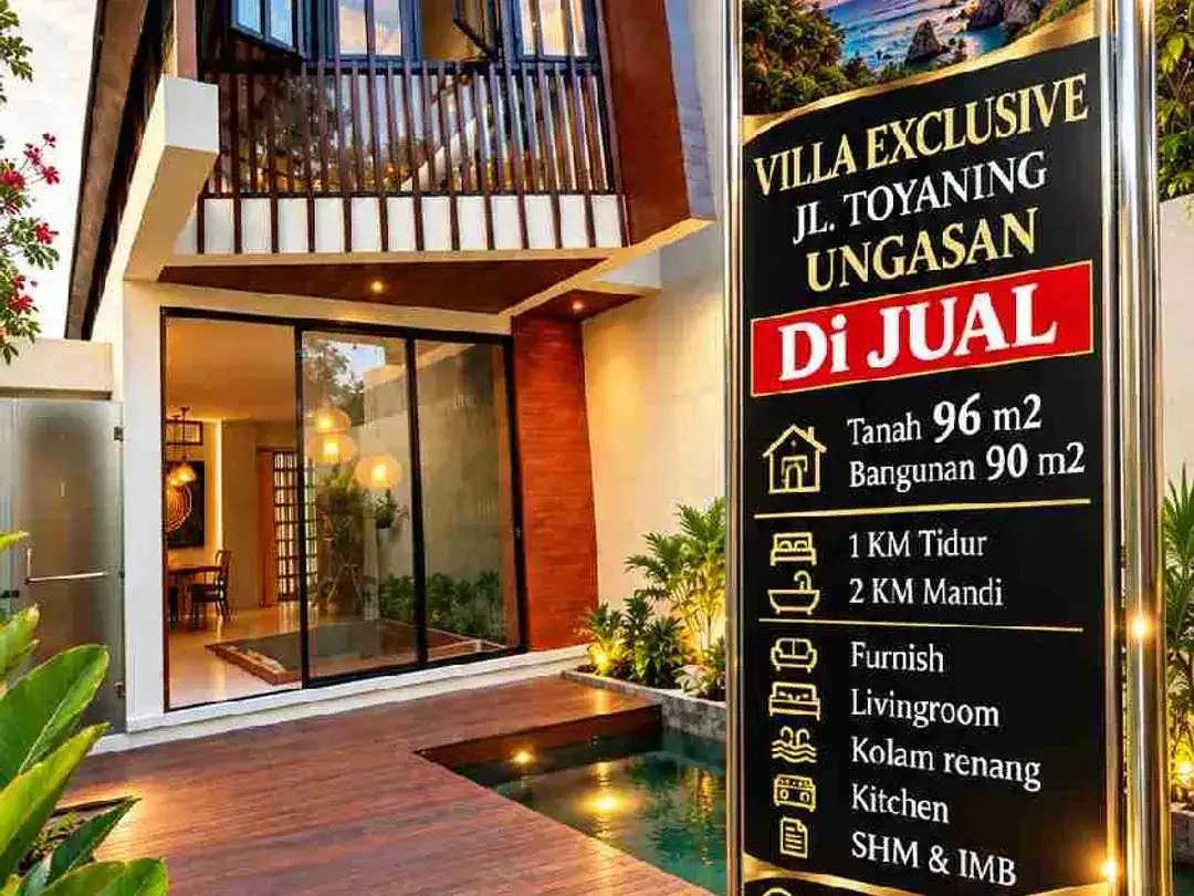 Villa Exclusive Jl Toyaning Ungasan - Image 1 of 10