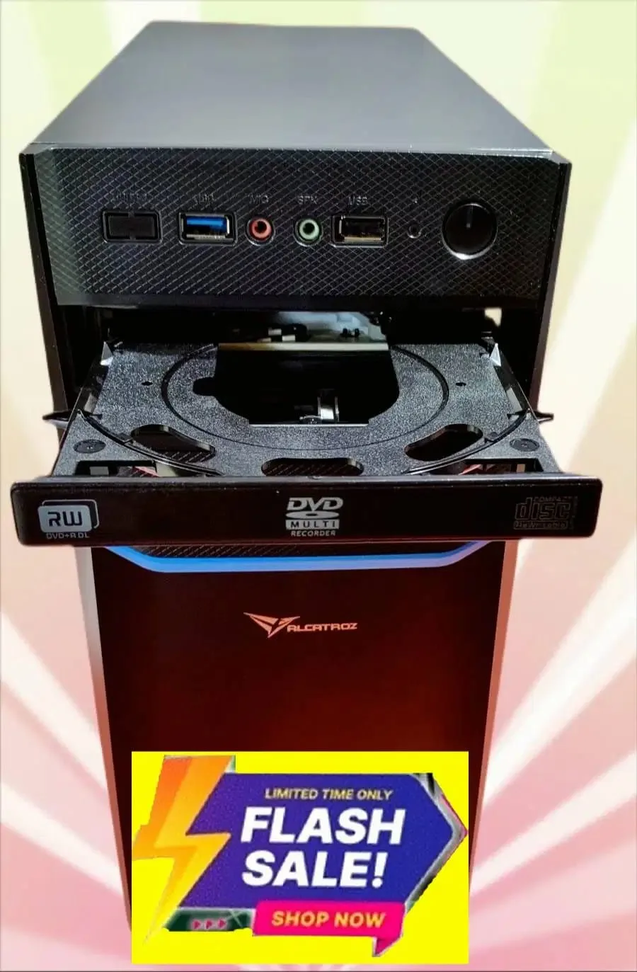 Amd ECS A68F2P-M4v, A6-6400K 4.1GHz,DDR3 8Gb,SSD 240Gb,HDD320Gb - Image 2 of 5