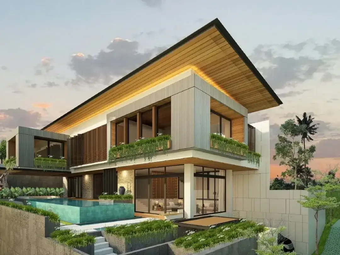 VILLA LUXURY PREMIUM CLUSTER FURNIHSED VIEW LOKASI STARTEGIS JIMBARAN - Image 1 of 10