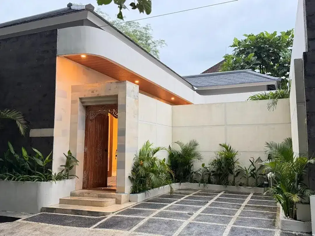 project villa kemenuh ubud jalan besar dan lingkungan villa - Image 10 of 10