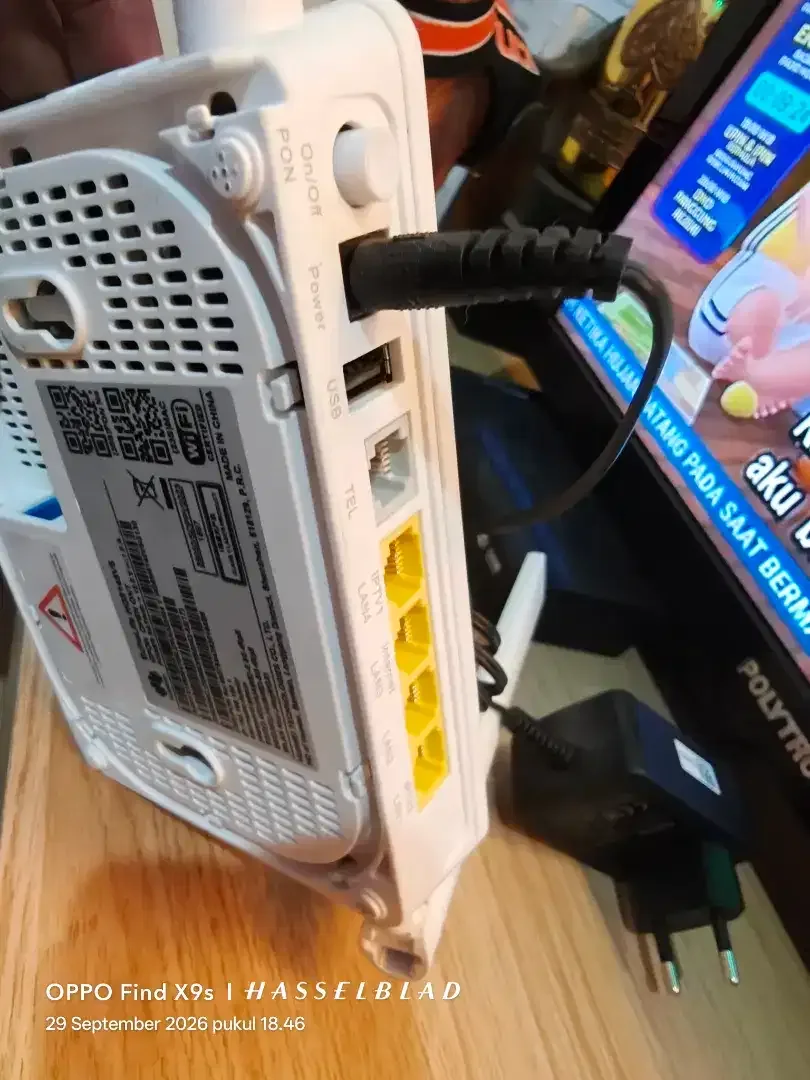 Router modem Indihome copotan 1 bln pakai normal no minus - Image 4 of 5