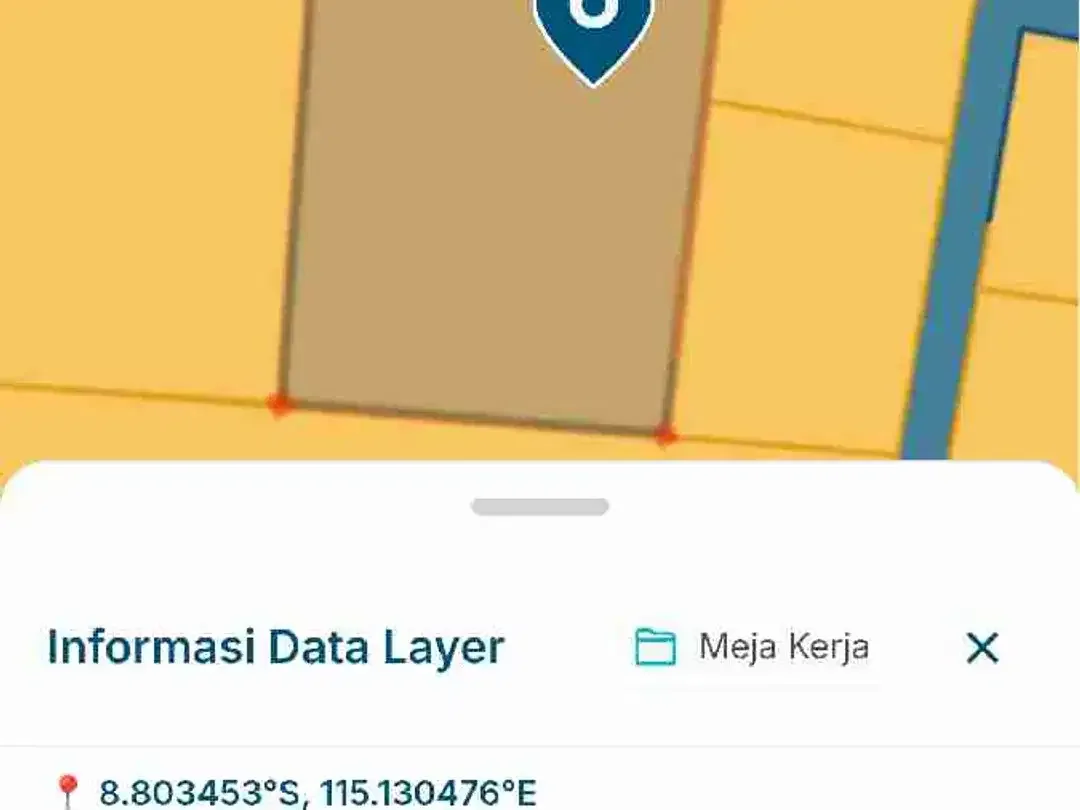 dijual tanah 1430m² IDR 750 juta per are kawasan pantai balangan jimbaran - Image 3 of 10