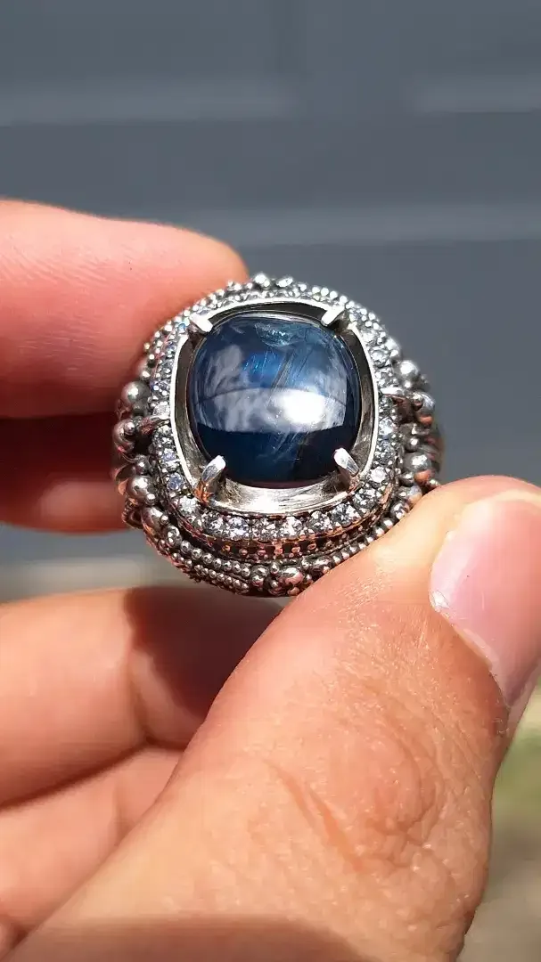 Bangsing biru thailand sapphire - Image 6 of 7