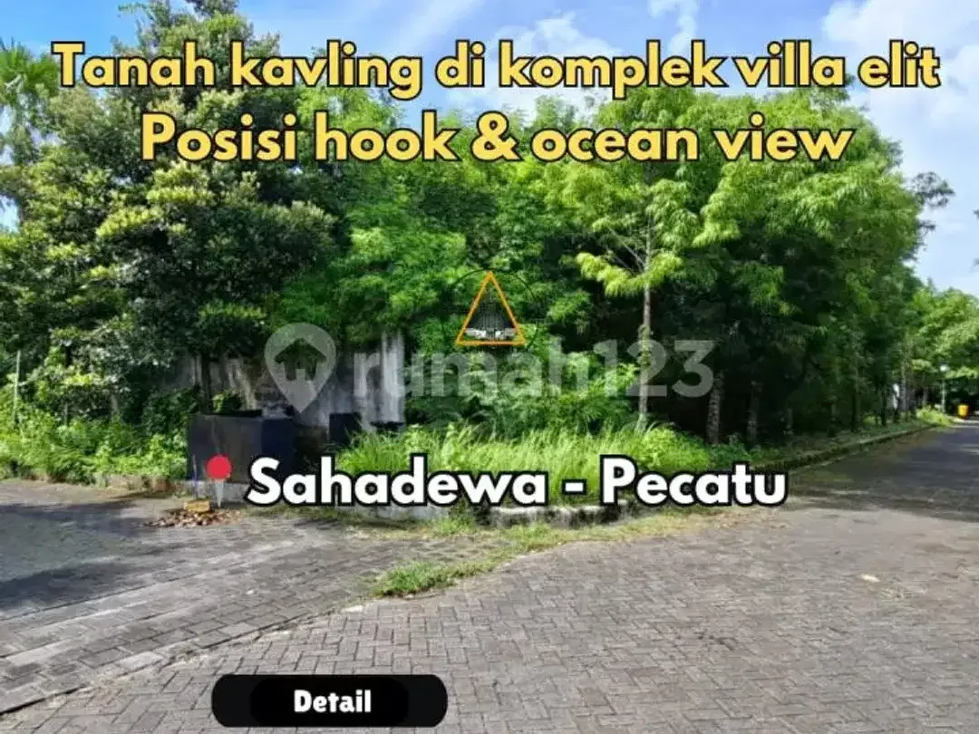 Tanah Kavling di Komplek Villa Elit Sahadewa Pecatu - Image 1 of 5