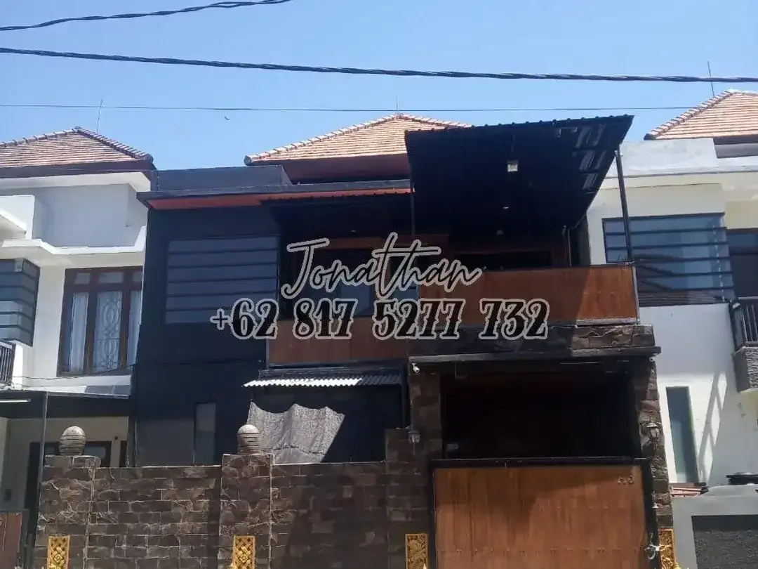 Dijual Rumah 2 Lantai SHM 3 Kamar Tidur Jl. Kor Jimbaran Bawah Badung Bali - Image 1 of 9