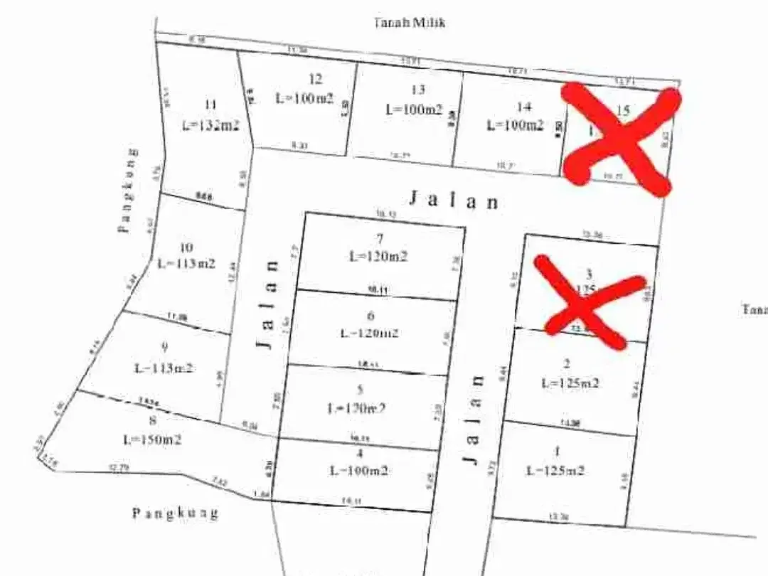 Jual Tanah Kavling luas 100m2 Zona Kuning Lokasi Taman Giri Nusa Dua Area Strategis Hunian & Investasi dv - Image 7 of 8